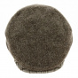 Brown Wool & Cashmere Flat Cap - Flechet