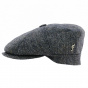 Blue Wool 8-Panel Cap - Fléchet