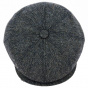 Blue Wool 8-Panel Cap - Fléchet