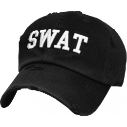 American Swat Cotton Cap Black - Kbthos