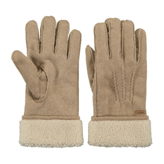 Yuka Women's Light Brown Gloves - Barts