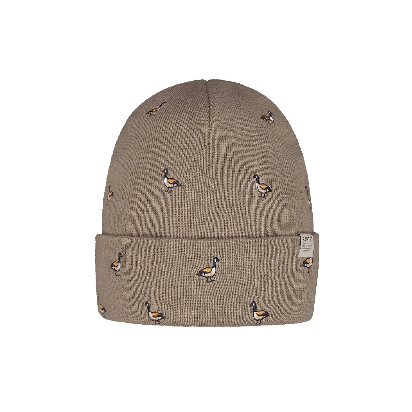 Bonnet Court Vinson Broderie Oie Taupe - Barts Reference : 18890 | Chapellerie Traclet