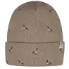 Bonnet Court Vinson Broderie Oie Taupe - Barts Reference : 18890 | Chapellerie Traclet