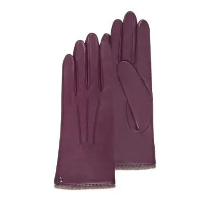 Women's Leather Gloves Lined with Cashmere - Isotoner Reference: 15063 | Traclet Hat Shop