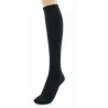 High Mid-Calf Wool Socks Black Made in France - Perrin Reference: 18915| Chapellerie Traclet