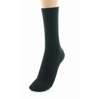 Women's Sensitive Legs Liane Black Socks Made in France - Perrin Reference: 18921| Chapellerie Traclet