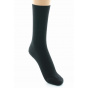 Women's Socks Sensitive Legs Wool Black Made in France - Perrin