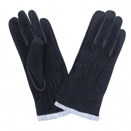 Lamb Suede Leather Gloves - Glove Story