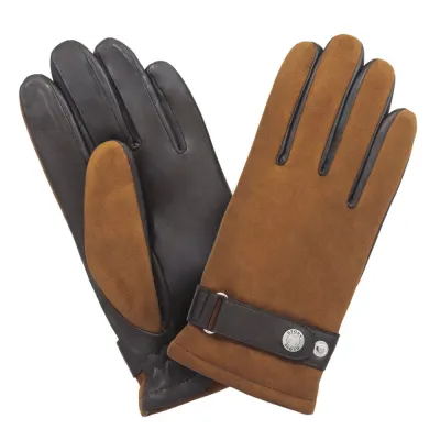 Gants Cuir Agneau Bicolore - Glove story Référence : 15084