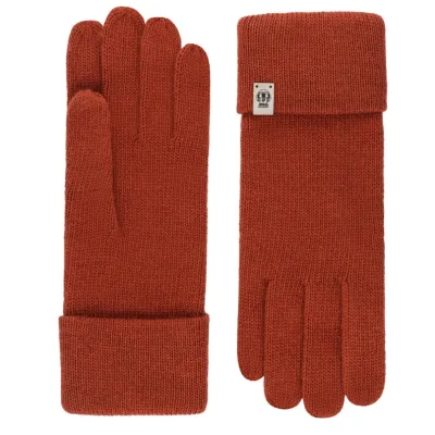 Rust Wool and Cashmere Gloves - Roeckl Reference: 15072