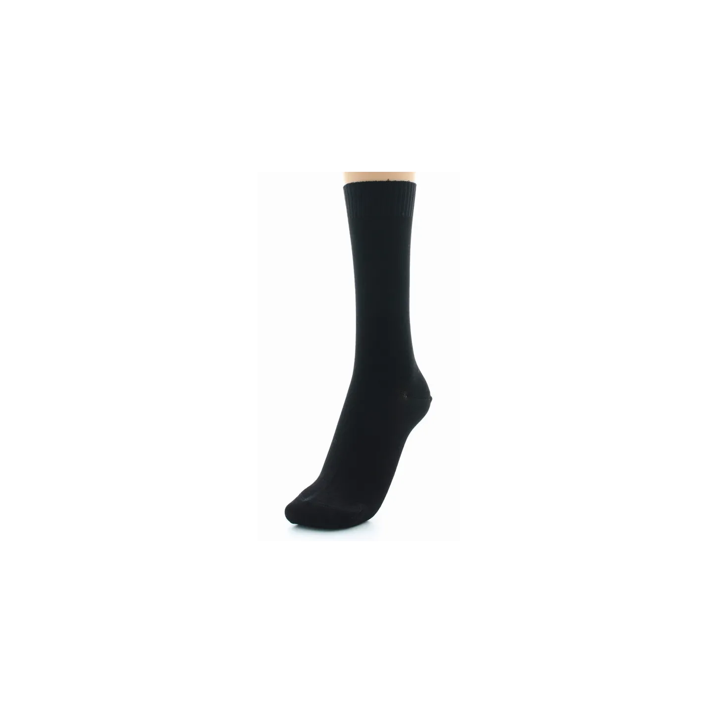 Sensitive Legs Elastic-Free Black Socks Made in France - Perrin Reference: 189237| Chapellerie Traclet