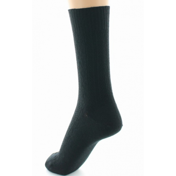 Sensitive Legs Socks Without Elastic Brown Made in France - Perrin