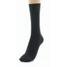 Sensitive Legs Socks Without Elastic Anthracite Made in France - Perrin Reference: 189233| Chapellerie Traclet