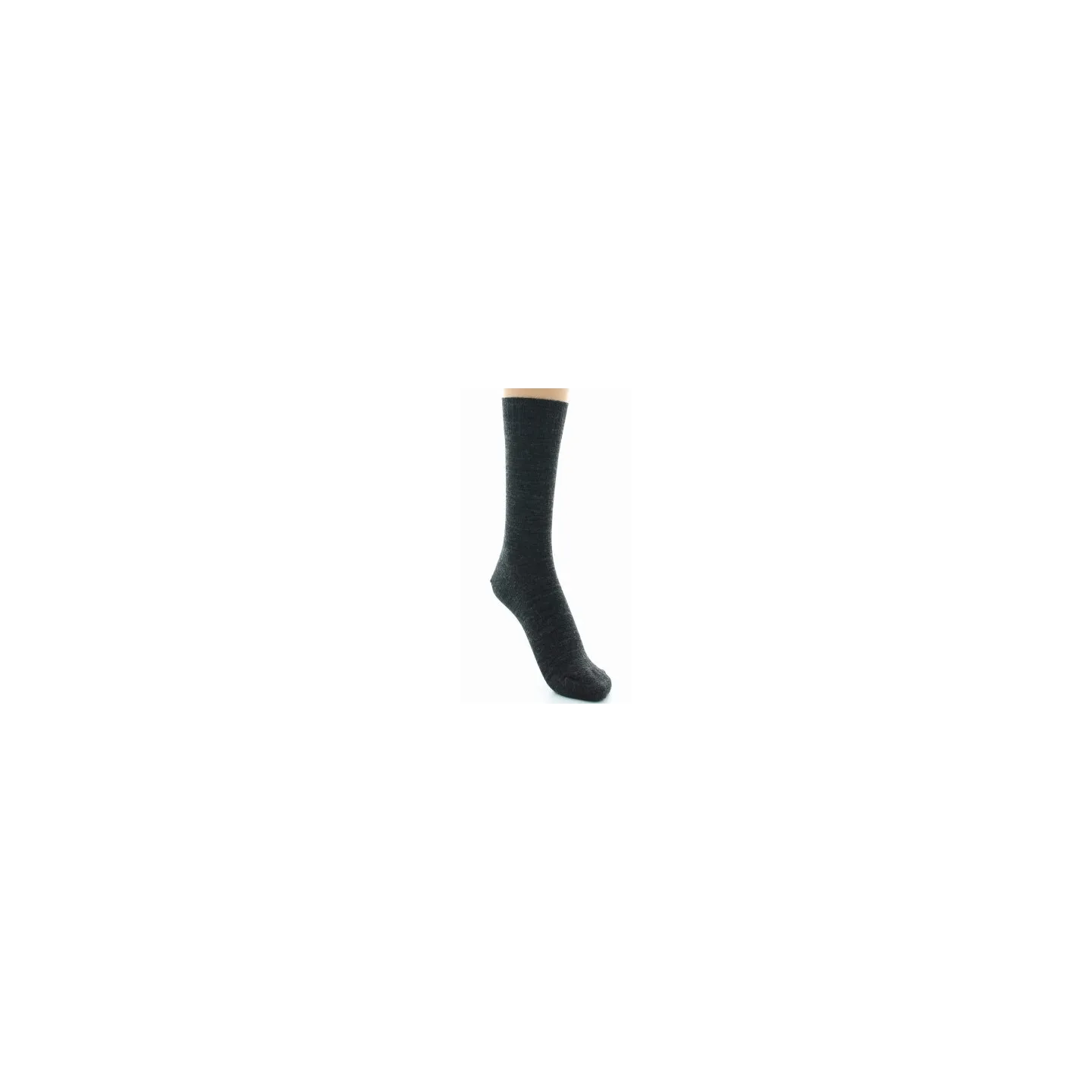 Sensitive Legs Socks Without Elastic Anthracite Made in France - Perrin Reference: 189233| Chapellerie Traclet