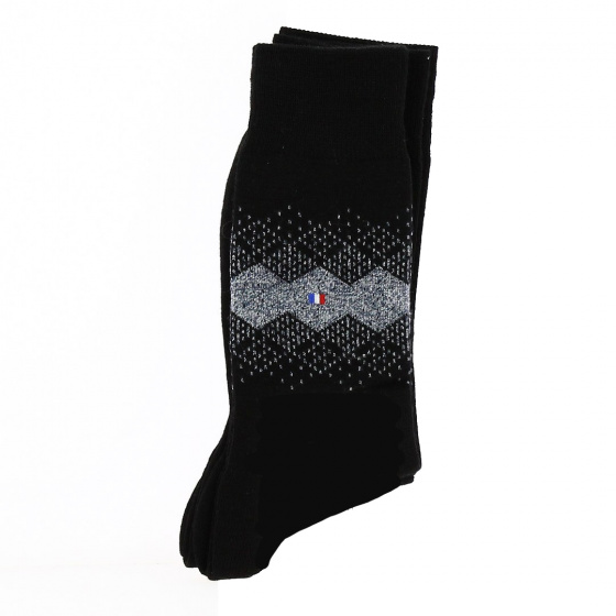 Fancy Wool Socks 2 pairs - Perrin