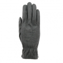 Grey Polyester Tactile Gloves - Isotoner