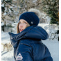 Naiade Pom Pom Beanie Petrol Blue - Pipolaki