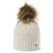 MERRY Cream Pom Pom Beanie - Pipolaki Reference: 7249 | Traclet Hat Shop