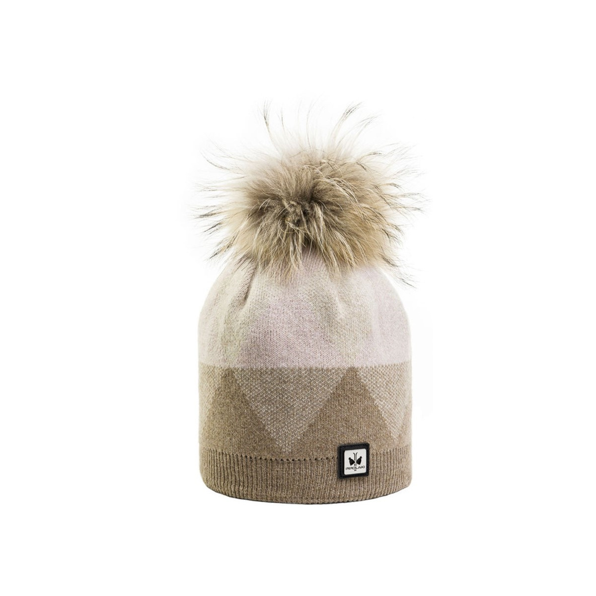 Pompon hat Maresca Taupe - Pipolaki Reference : 17129 | Chapellerie Traclet