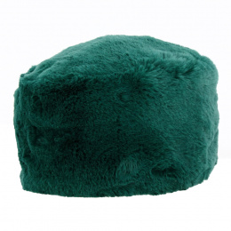 Courchevel Green Fur Hat - Traclet
