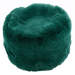 Toque Fourrure Courchevel Green - Traclet