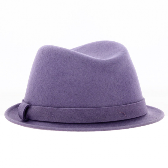 Chapeau Trilby Coloré Laine - Traclet Chapeau Trilby Coloré Laine - Traclet