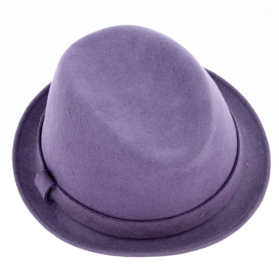 Chapeau Trilby Coloré Laine - Traclet Chapeau Trilby Coloré Laine - Traclet