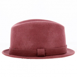 Colorful Wool Trilby Hat - Traclet