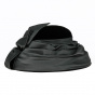 Mathilde Black Gala Wide-Brimmed Hat - Traclet
