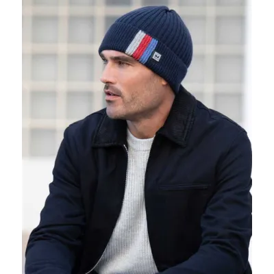 Men's Beanie Terano Navy - Pipolaki Reference: 18953| Traclet Hat Shop