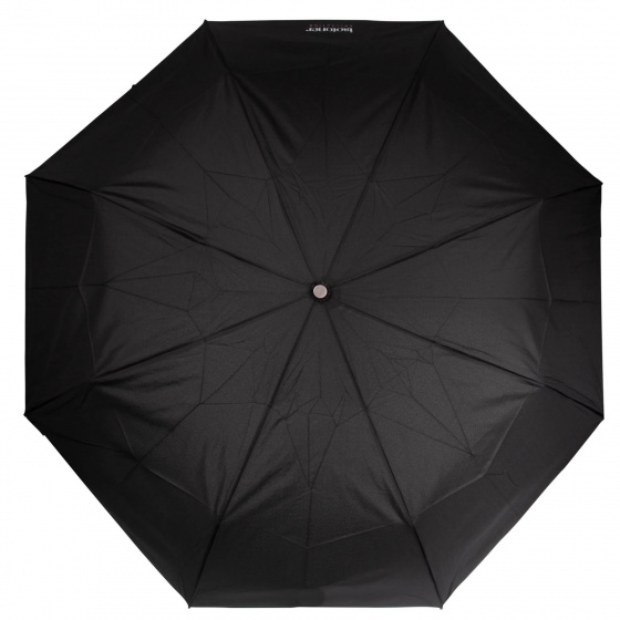 Black Wooden Crook Umbrella - Isotoner