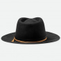Traveller Dayton Hat Faded Black - Brixton