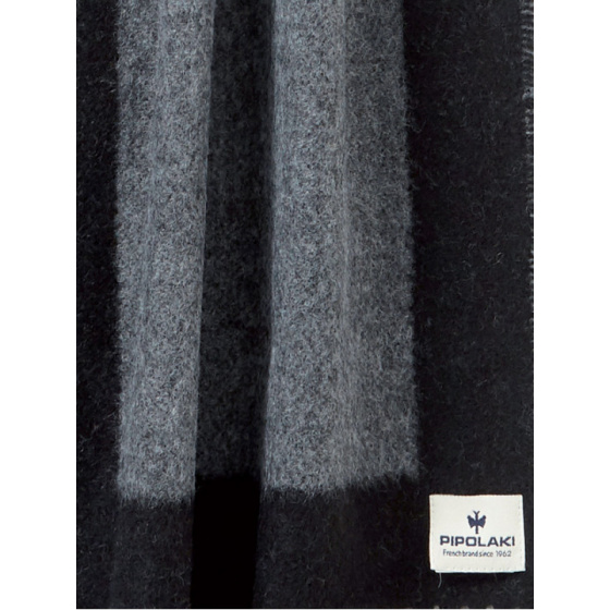 Men's Valentin Black & Grey Scarf - Pipolaki
