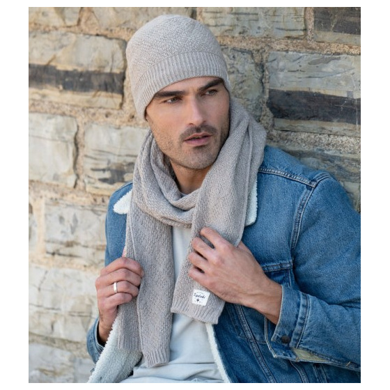 Men's Gael Grey Scarf - Pipolaki