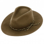 Messer Western Brown Wool Felt Hat - Brixton