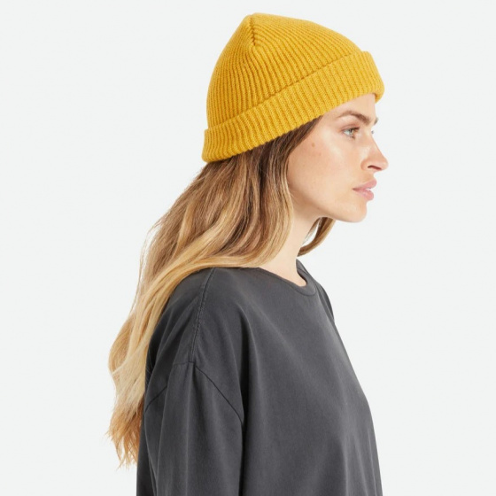 Brixton Heist Mustard Knit Beanie