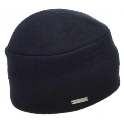 Women's Keshi Wool Beanie Black - Seeberger   Reference: 18986| Traclet Hat Shop