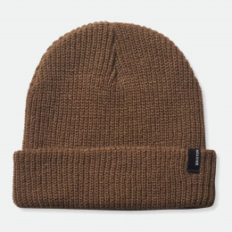Brown Heist Knit Beanie - Brixton