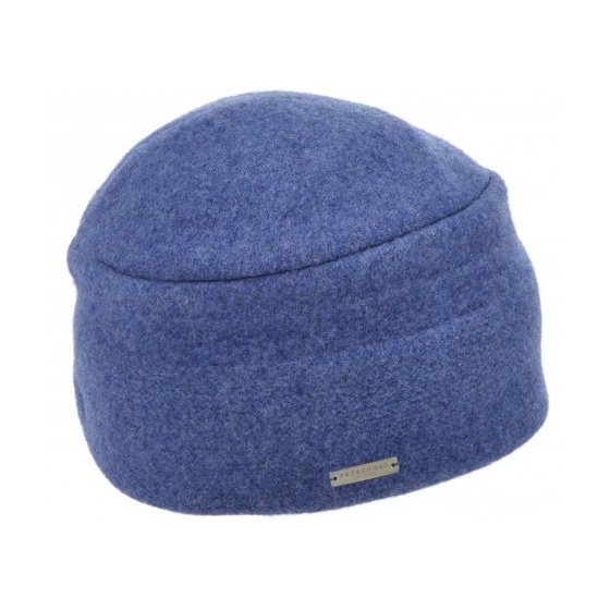 Women's Keshi Wool Beanie Indigo - Seeberger