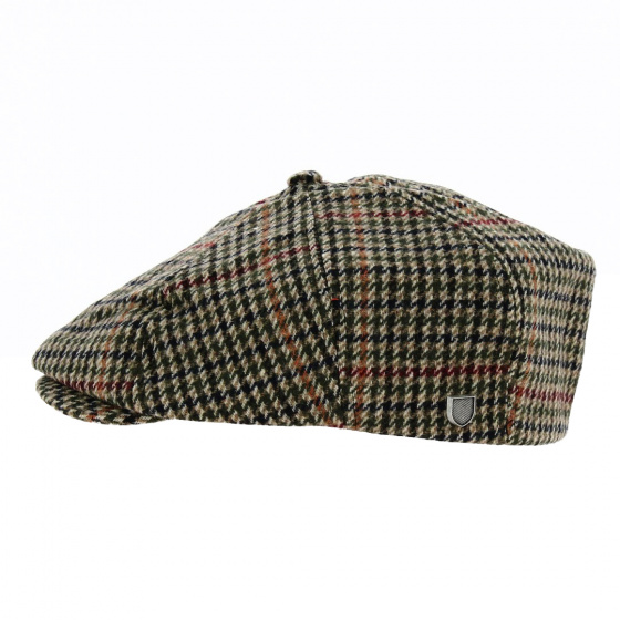 Casquette Brood Pied-de-Poule Beige - Brixton Casquette Brood Pied-de-Poule Beige - Brixton