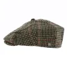 Casquette Brood Carreaux marron - Brixton Reference : 19003 | Chapellerie Traclet
