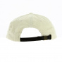 Cream Cotton Parsons Snapback Cap - Brixton