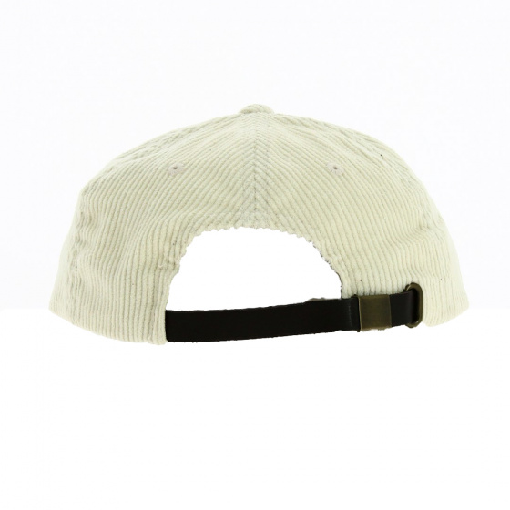 Cream Cotton Parsons Snapback Cap - Brixton