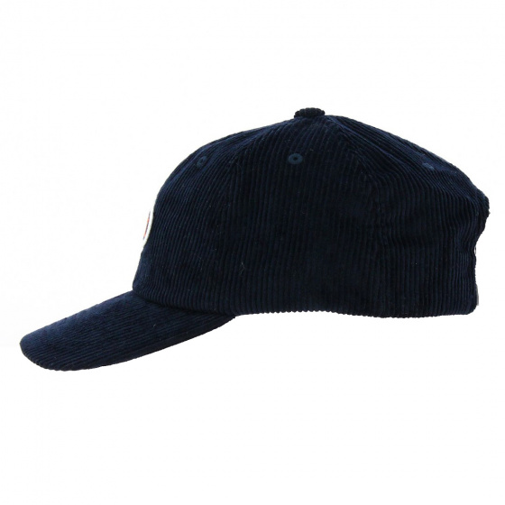 Baseball Cap Parsons Velvet Navy Orange - Brixton