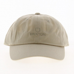 Alpha Taupe Baseball Cap - Brixton
