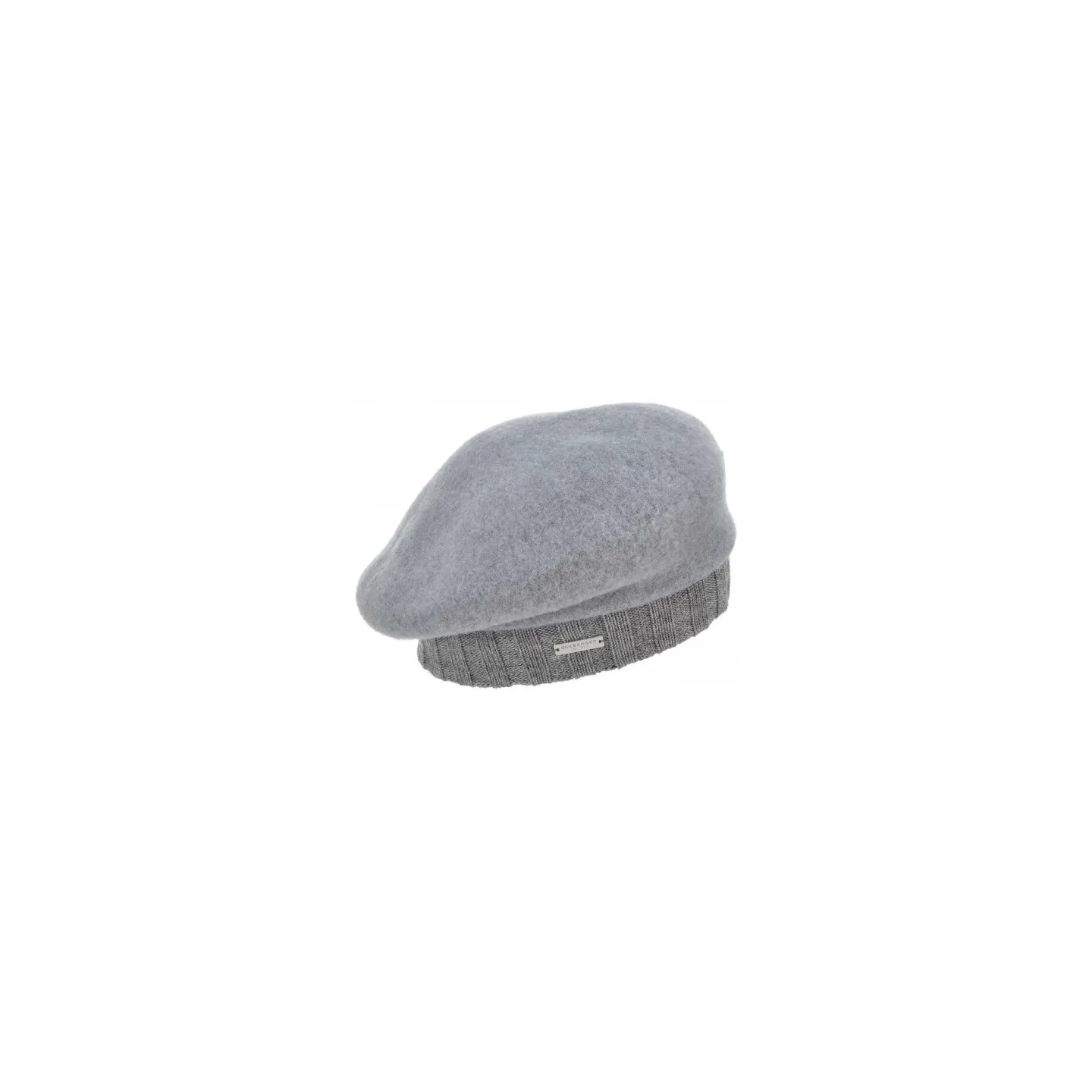 Béret Laine Vierge Gris - Seeberger