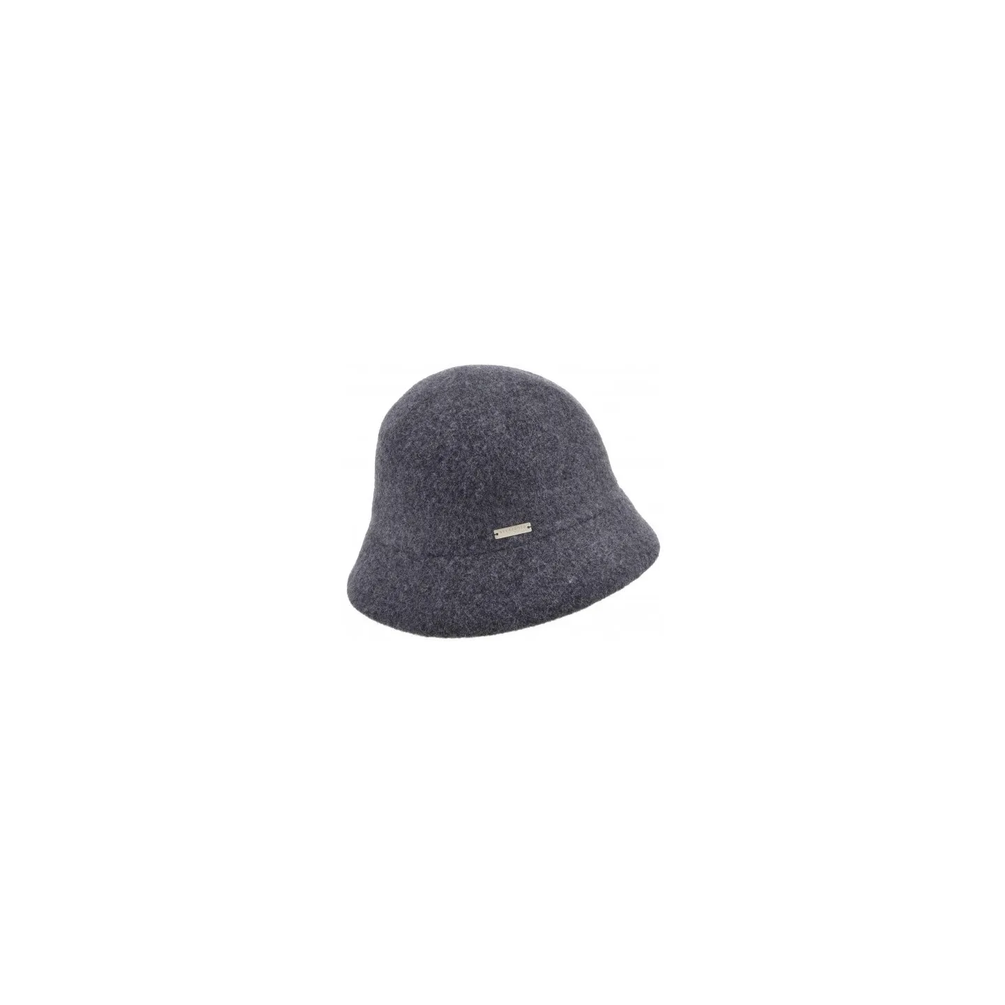 Chapeau Cloche Eva Laine Anthracite - Seeberger  Reference : 19015| Chapellerie Traclet