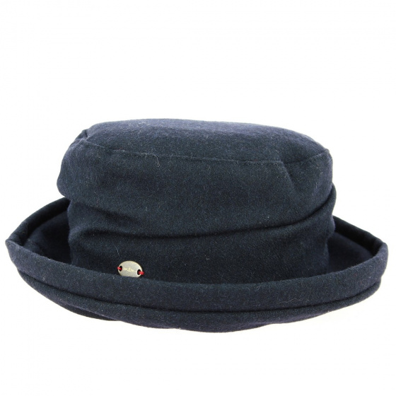 Chapeau Cloche Léa Laine Rouge - Seeberger Chapeau Cloche Léa Laine Rouge - Seeberger