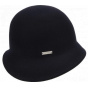 Lea Wool Cloche Hat Red - Seeberger