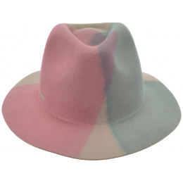 Fedora Mila Colored Felt Hat - Seeberger